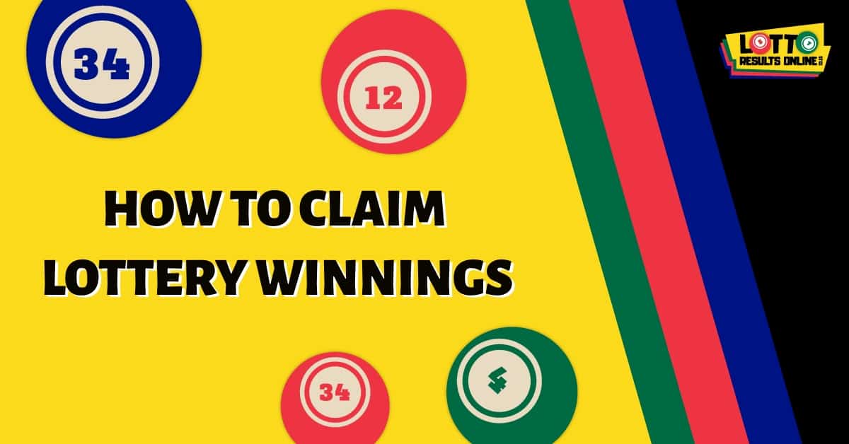 claim lottery winnings