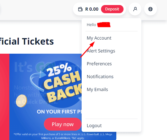 Click My Account