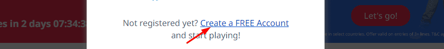 Click the link as shown